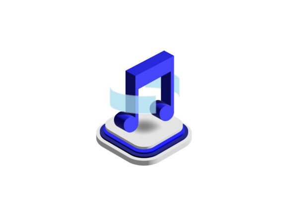 3d Icon Graph Element Design Vector Svg