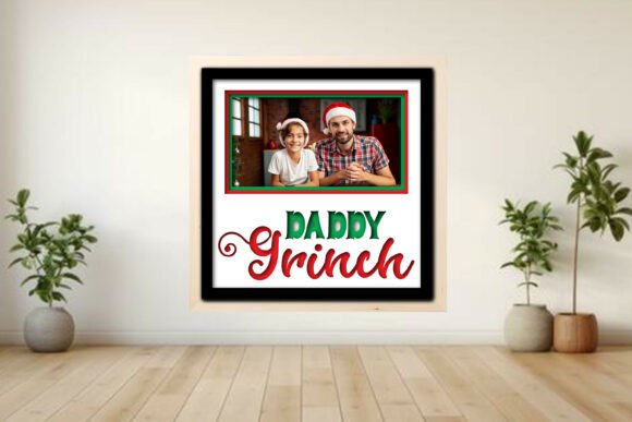 Daddy Grinch Photo Frame Shadow Graphics and Crafts Review