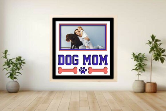 Dog Mom Photo Frame Shadow Graphics and Crafts Review