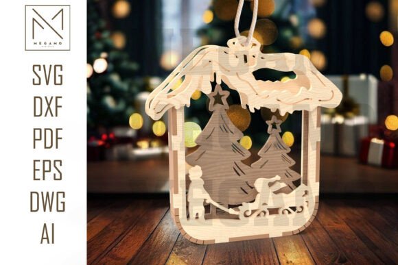 Family Sleigh Ride Ornament SVG: Laser Cutting and Winter Amp Review