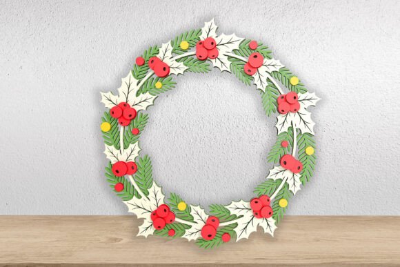 Layered Christmas Wreath Svg Review