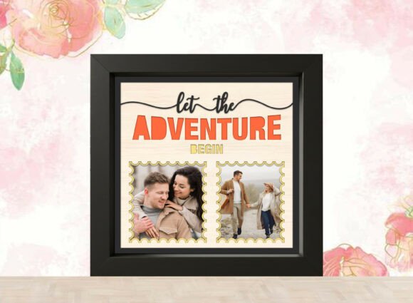 Let the Adventure Picture Frame Layered Graphics and Crafts Review