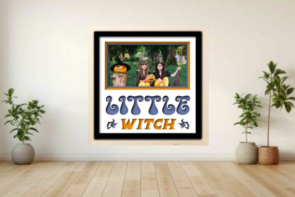Little Witch Photo Frame Shadow Graphics and Crafts Review