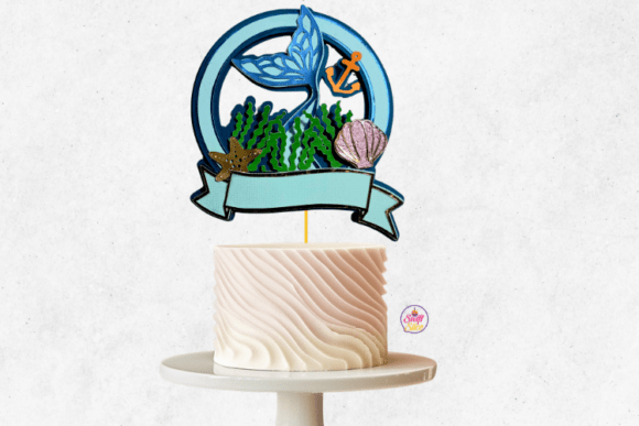 Mermaid Layered Cake Topper SVG Review