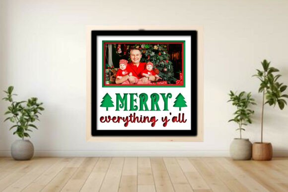 Merry Everything -- Photo Frame Shadow Review