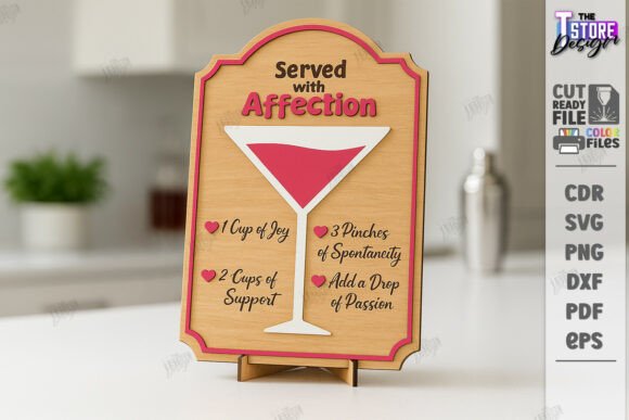 Recipe for Love SVG Valentine Laser Cut Review