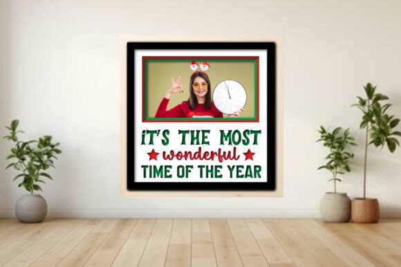 Time of the Year Photo Frame Shadow Graphics and Crafts Review