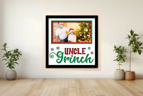 Uncle Grinch Photo Frame Shadow Graphics and Crafts Review