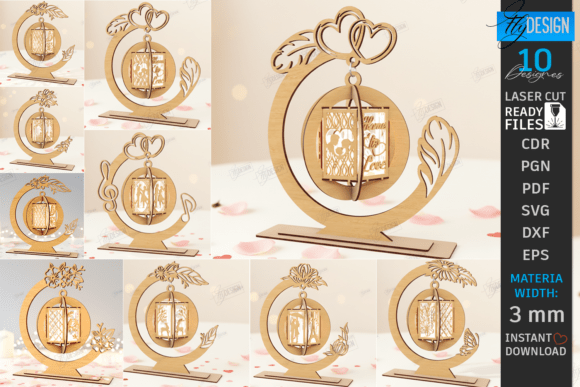 Valentine’s Day Hanging Lanterns Laser Cutting Review